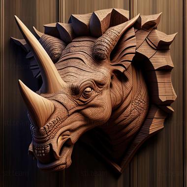 3D model Titanoceratops ouranos (STL)